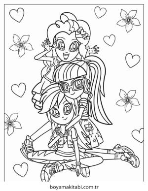 Rainbow Dash boyama sayfası – yaratıcılık, eğlenceli etkinlik