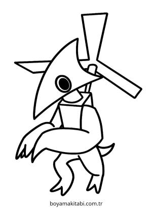 Gökkuşağı Arkadaşları (Rainbow Friends) boyama sayfası – ücretsiz yazdır, boyama etkinliği