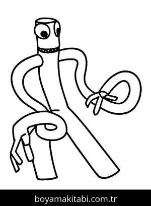 Gökkuşağı Arkadaşları (Rainbow Friends) boyama sayfası – ücretsiz yazdır, boyama etkinliği