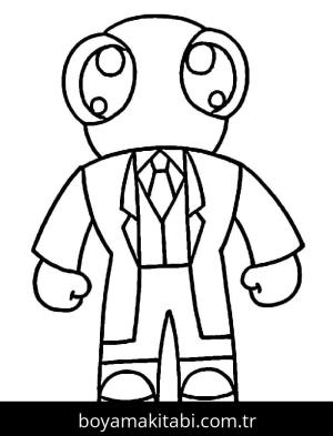 Gökkuşağı Arkadaşları (Rainbow Friends) boyama sayfası – eğlenceli etkinlik, el becerilerini geliştirir