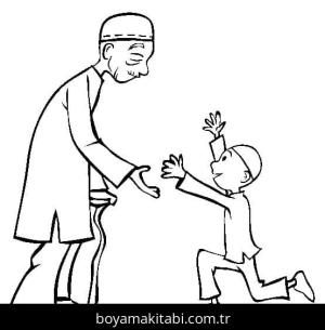 Ramazan Bayramı boyama sayfası – PDF indir, sevimli karakter