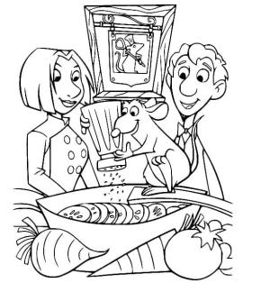 Ratatuy boyama sayfası,  coloring page, Ratatouille Karakterleri, 