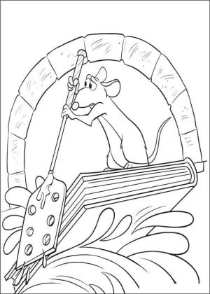 Ratatuy boyama sayfası,  coloring page, Ücretsiz Yazdırılabilir Ratatouille, 