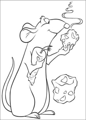 Ratatuy boyama sayfası,  coloring page, Remy Yemek Kokuyor, 