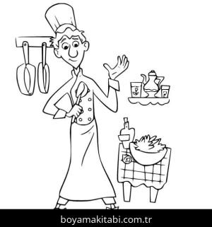 Ratatuy boyama sayfası – sevimli karakter, sanatsal çalışma