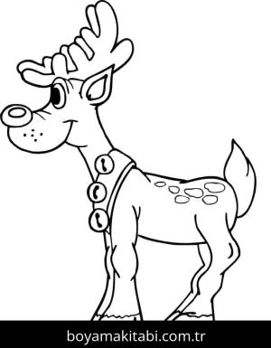Ren Geyiği Boyama