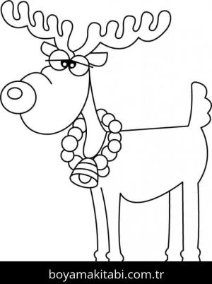Ren Geyiği Boyama
