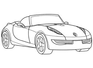 Renault boyama sayfası,  coloring page, Renault Wind, 