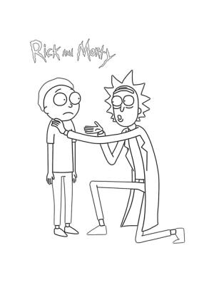 Rick And Morty boyama sayfası,  coloring page, Rick ve Morty Sayfası Çok, 