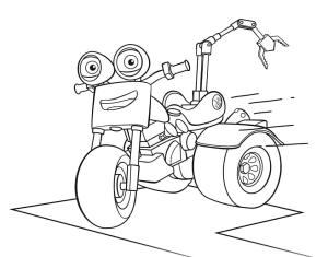 Ricky Zoom boyama sayfası,  coloring page, Ricky Zoom’dan DJ, 