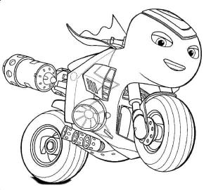 Ricky Zoom boyama sayfası,  coloring page, Havalı Ricky Zoom, 