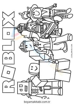 Roblox boyama sayfası – okul öncesi, evde etkinlik