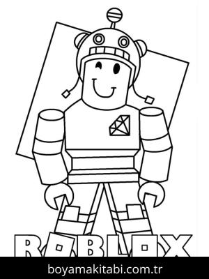 Roblox boyama sayfası – boyama etkinliği, çocuk aktivitesi