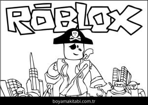 Roblox boyama sayfası – sanatsal çalışma, çocuklar için