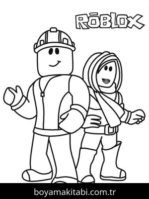 Roblox boyama sayfası – keyifli zaman, renkli çizimler