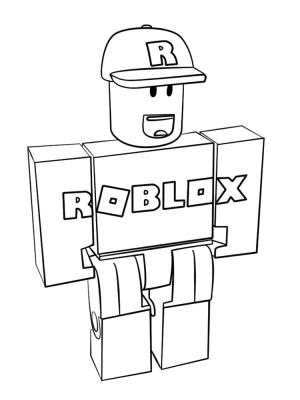 Roblox boyama sayfası,  coloring page, Roblox Misafir, 