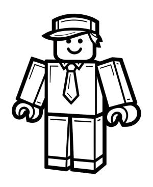 Roblox boyama sayfası,  coloring page, Çocuklar İçin Roblox Yazdırılabilir, 