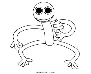 Roblox boyama sayfası – kolay boyama, eğitici aktivite