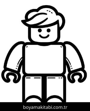 Roblox boyama sayfası – renkli çizimler, okul öncesi