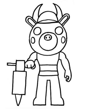 Roblox boyama sayfası,  coloring page, Görüntü Roblox Billy, 