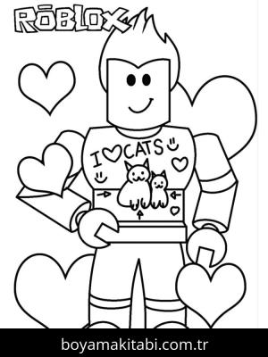 Roblox boyama sayfası – eğitici aktivite, yaratıcılık