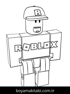 Roblox boyama sayfası – renkli çizimler, okul öncesi