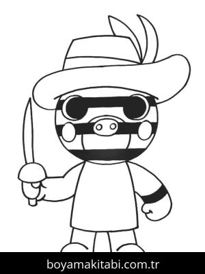 Roblox boyama sayfası – sanatsal çalışma, çocuklar için