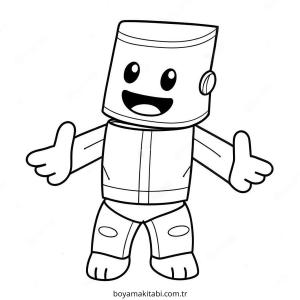 Roblox boyama sayfası – ücretsiz yazdır, boyama etkinliği
