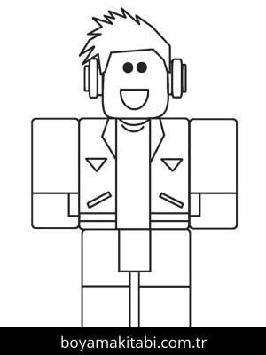 Roblox boyama sayfası – boyama çalışması, yaratıcılığı geliştirir