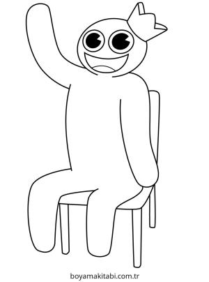 Roblox boyama sayfası – eğitici aktivite, yaratıcılık