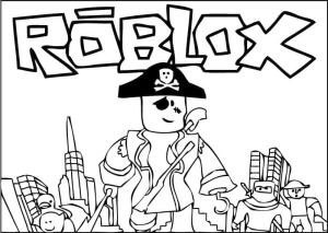 Roblox boyama sayfası,  coloring page, Roblox Korsanları, 