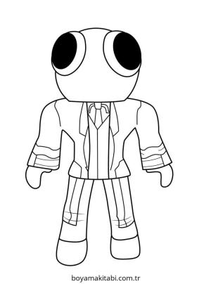 Roblox boyama sayfası – el becerilerini geliştirir, boyama çalışması