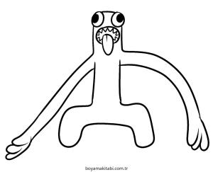 Roblox boyama sayfası – renkli çizimler, okul öncesi