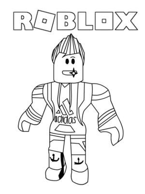 Roblox boyama sayfası,  coloring page, Roblox Oyunu, 