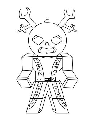 Roblox boyama sayfası,  coloring page, Canavar Roblox, 