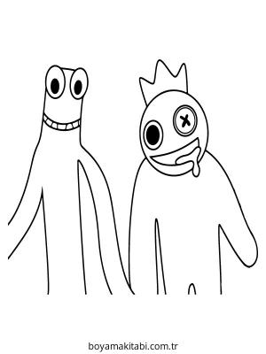 Roblox boyama sayfası – keyifli zaman, renkli çizimler