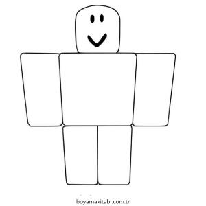 Roblox boyama sayfası – renkli çizimler, okul öncesi