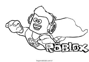 Roblox boyama sayfası – çocuk aktivitesi, PDF indir
