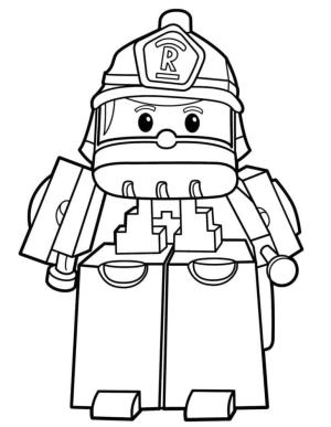 Robocar Poli boyama sayfası,  coloring page, Robocar Poli Yazdırılabilir, 