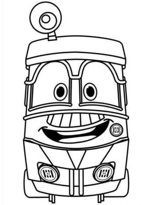 Robot Trains boyama sayfası,  coloring page, Jeffrey Robot Trains, 