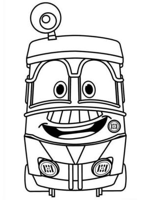 Robot Trains boyama sayfası,  coloring page, Mutlu Jeffrey, 