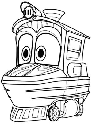 Robot Trains boyama sayfası,  coloring page, Duck Robot Trains, 