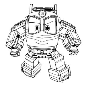 Robot Trains boyama sayfası,  coloring page, Alf Eylemi, 