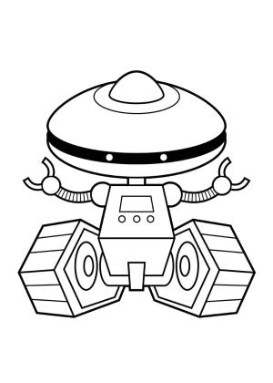 Robot boyama sayfası,  coloring page, Ufak Robot, 