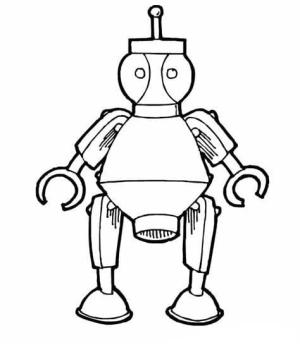 Robot boyama sayfası,  coloring page, Çizim Robotu, 