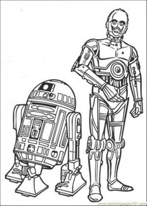 Robot boyama sayfası,  coloring page, Harika İki Robot, 