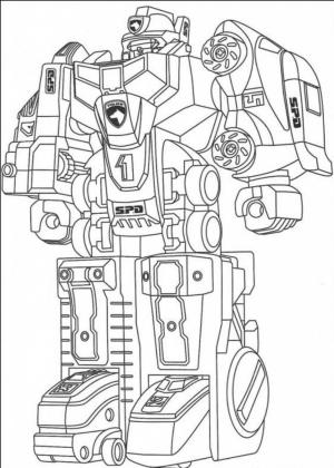 Robot boyama sayfası,  coloring page, Deka Robotu Ücretsiz Çiz, 