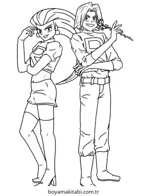 Roket boyama sayfası – çizgi film temalı, basit çizim