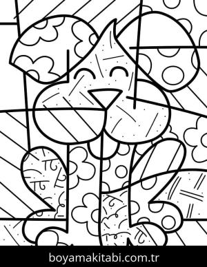 Romero Britto Boyama Sayfaları