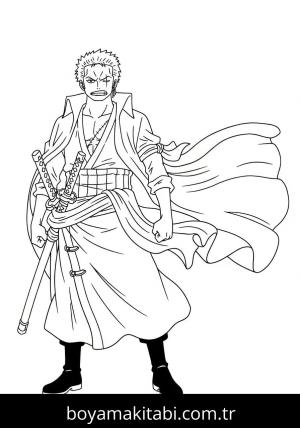 Roronoa Zoro boyama sayfası 48428,  coloring page, 
